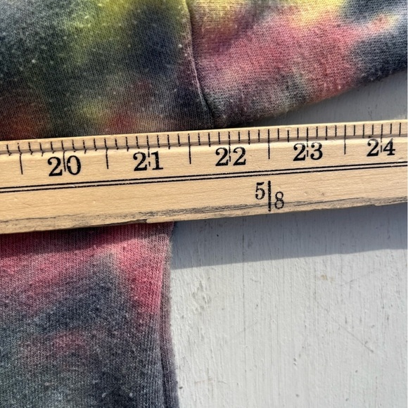 Women's Lurking Class Hoodie Multicolor Spell-Out S Streetwear CROPPED Tie Dyed - Picture 14 of 16